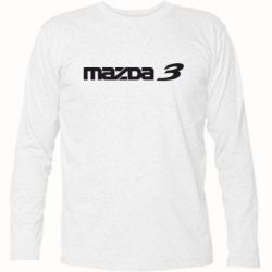 Футболка с длинным рукавом Mazda 3 - PrintSalon