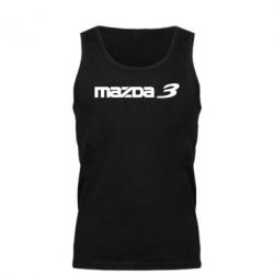 Мужская майка Mazda 3 - PrintSalon