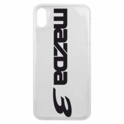 Чехол для iPhone Xs Max Mazda 3 - PrintSalon