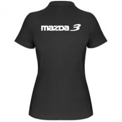 Женское поло Mazda 3 - PrintSalon