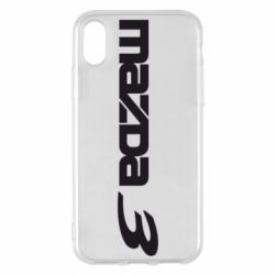 Чехол для iPhone X/Xs Mazda 3 - PrintSalon