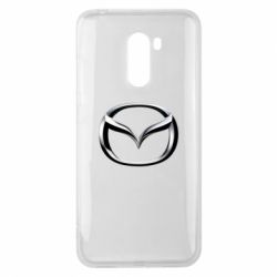 Чехол для Xiaomi Pocophone F1 Mazda 3D Logo - PrintSalon