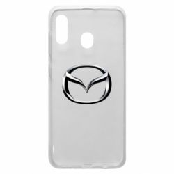 Чехол для Samsung A20 Mazda 3D Logo - PrintSalon