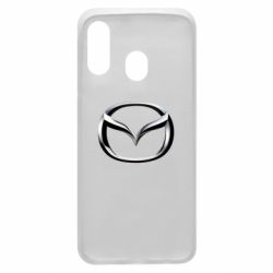 Чехол для Samsung A40 Mazda 3D Logo - PrintSalon