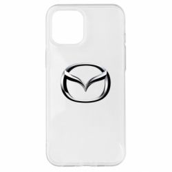 Чехол для iPhone 12 Pro Max Mazda 3D Logo - PrintSalon