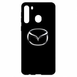 Чехол для Samsung A21 Mazda 3D Logo - PrintSalon