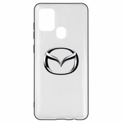 Чехол для Samsung A21s Mazda 3D Logo - PrintSalon