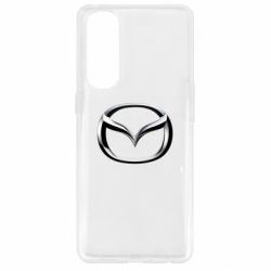 Чехол для Oppo Reno 4 Pro Mazda 3D Logo - PrintSalon