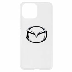 Чехол для Xiaomi Mi11 Lite Mazda 3D Logo - PrintSalon