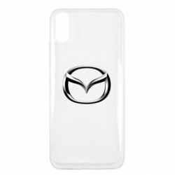 Чехол для Xiaomi Redmi 9a Mazda 3D Logo - PrintSalon