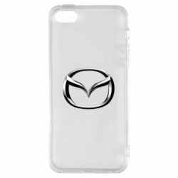 Чехол для iPhone5/5S/SE Mazda 3D Logo - PrintSalon