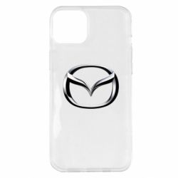 Чехол для iPhone 14 Plus Mazda 3D Logo - PrintSalon