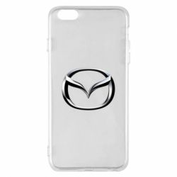Чехол для iPhone 6 Plus/6S Plus Mazda 3D Logo - PrintSalon