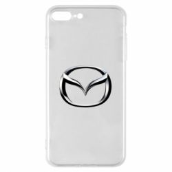 Чехол для iPhone 7 Plus Mazda 3D Logo - PrintSalon