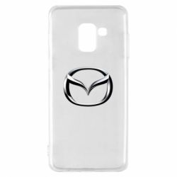 Чехол для Samsung A8 2018 Mazda 3D Logo - PrintSalon