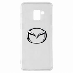 Чехол для Samsung A8+ 2018 Mazda 3D Logo - PrintSalon