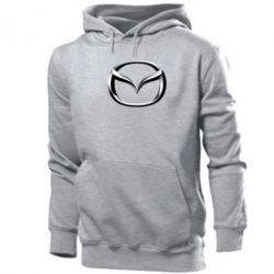 Мужское худи Mazda 3D Logo - PrintSalon