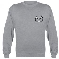 Cвитшот Mazda 3D Small Logo - PrintSalon