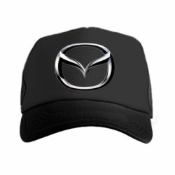 Кепка-тракер Mazda 3D Small Logo - PrintSalon