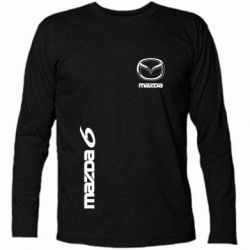Футболка с длинным рукавом Mazda 6 vert - PrintSalon