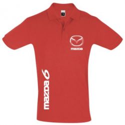 Мужское поло Mazda 6 vert - PrintSalon