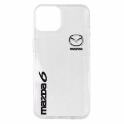 Чехол для iPhone 14 Mazda 6 vert - PrintSalon