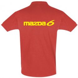 Мужское поло Mazda 6 - PrintSalon