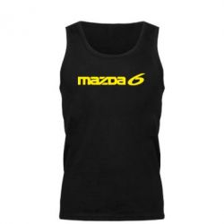 Мужская майка Mazda 6 - PrintSalon