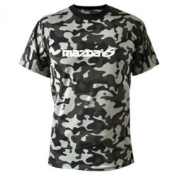 Камуфляжная футболка Mazda 6 - PrintSalon