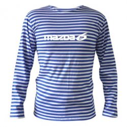 Тельняшка с длинным рукавом Mazda 6 - PrintSalon