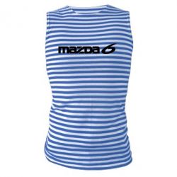 Майка-тельняшка Mazda 6 - PrintSalon