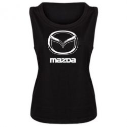Женская майка Mazda Logo - PrintSalon