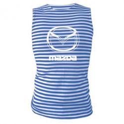 Майка-тельняшка Mazda Logo - PrintSalon