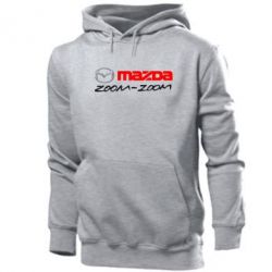 Мужское худи Mazda Zoom-Zoom - PrintSalon