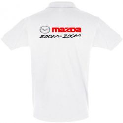 Мужское поло Mazda Zoom-Zoom - PrintSalon