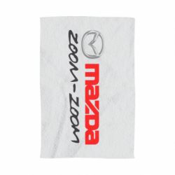 Полотенце с принтом Mazda Zoom-Zoom - PrintSalon