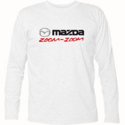 Футболка с длинным рукавом Mazda Zoom-Zoom - PrintSalon