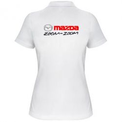 Женское поло Mazda Zoom-Zoom - PrintSalon