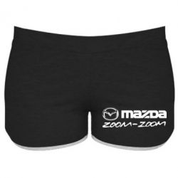 Женские шорты Mazda Zoom-Zoom - PrintSalon