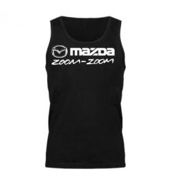 Мужская майка Mazda Zoom-Zoom - PrintSalon