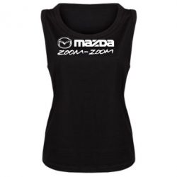 Женская майка Mazda Zoom-Zoom - PrintSalon