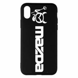 Чехол для iPhone X/Xs Mazda - PrintSalon