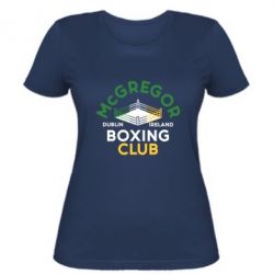 Женская футболка McGregor Boxing Club - PrintSalon