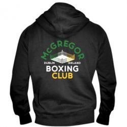 Мужское худи на молнии McGregor Boxing Club - PrintSalon