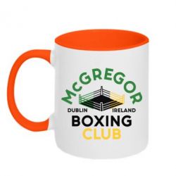 Чашка двухцветная 320ml McGregor Boxing Club - PrintSalon