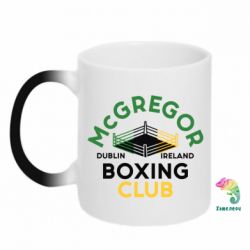 Чашка-хамелеон McGregor Boxing Club - PrintSalon