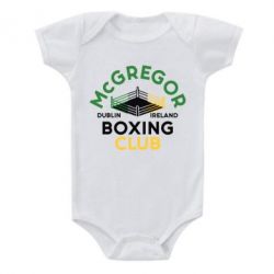 Дитячий бодік McGregor Boxing Club
