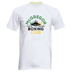 Мужская футболка для спорта McGregor Boxing Club - PrintSalon