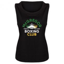 Майка жіноча McGregor Boxing Club-PrintSalon Майка жіноча McGregor Boxing Club