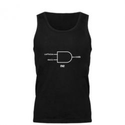 Майка чоловіча Me - caffeine, musik - PrintSalon